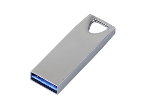 USB 3.0-флешка на 128 Гб с мини чипом, компактный дизайн, стильное отверстие для цепочки