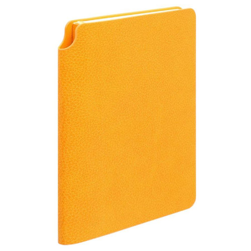 Ежедневник недатированный SALLY, A6, желтый, кремовый блок (желтый)
