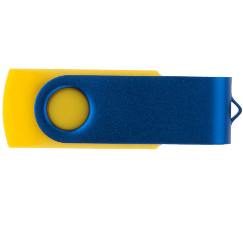 Флешка TWIST COLOR MIX Желтая с синим 4016.04.01.32ГБ3.0