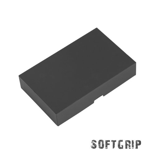 Набор "Камень" на 2 предмета, 4000 mAh /16Gb, с покрытием soft grip, черный