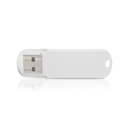 USB flash-карта UNIVERSAL, 8Гб, пластик, USB 2.0  (белый)