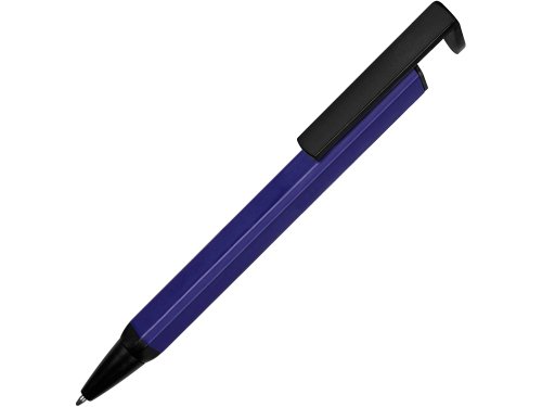Подарочный набор Q-edge с флешкой, ручкой-подставкой и блокнотом А5, синий