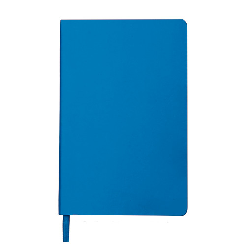 Ежедневник недатированный SIMPLY FLEX, А5,  голубой, кремовый блок, в линейку (голубой)