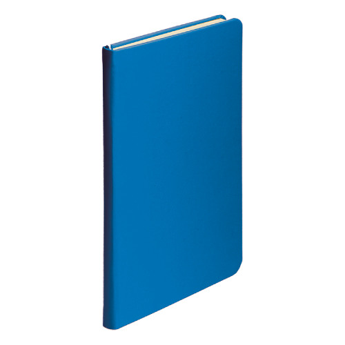 Ежедневник недатированный SIMPLY FLEX, А5,  голубой, кремовый блок, в клетку (голубой)