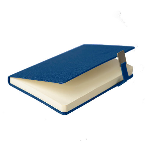 Ежедневник недатированный Linnie, формат А5,в линейку (синий)