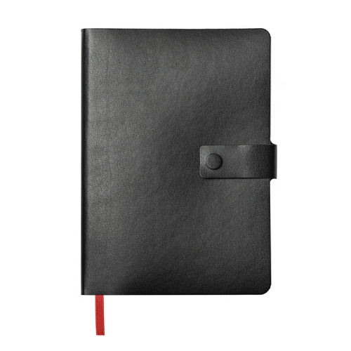 Ежедневник недатированный STELLAR, формат А5 (черный, красный)