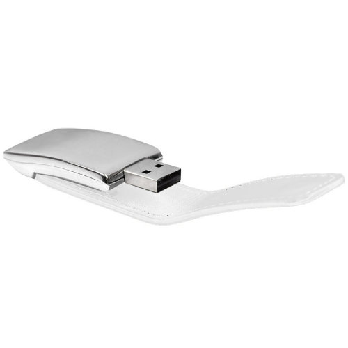 USB flash-карта "Lerix" (8Гб) (белый, серебристый)