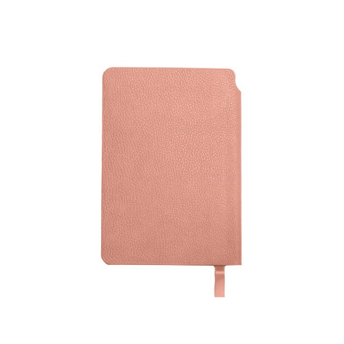 Ежедневник недатированный SALLY, A6, светло-розовый, кремовый блок (розовый)