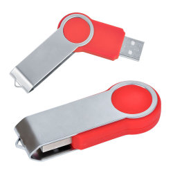 USB flash-карта "Swing" (8Гб) (красный)