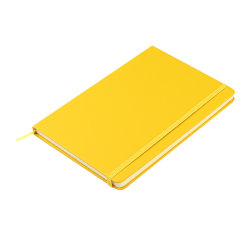 Блокнот A5 &quot;Monte&quot; с линованными страницами, желтый