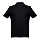 Рубашка-поло мужская ADAM 195 (черный)