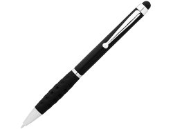 Ручка-стилус шариковая Ziggy синие чернила, черный