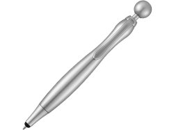 Ручка-стилус шариковая Naples, серебристый