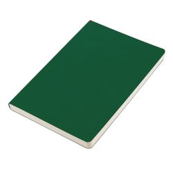 Ежедневник недатированный Tony, А5, темно-зеленый, кремовый блок в линейку (темно-зелёный)